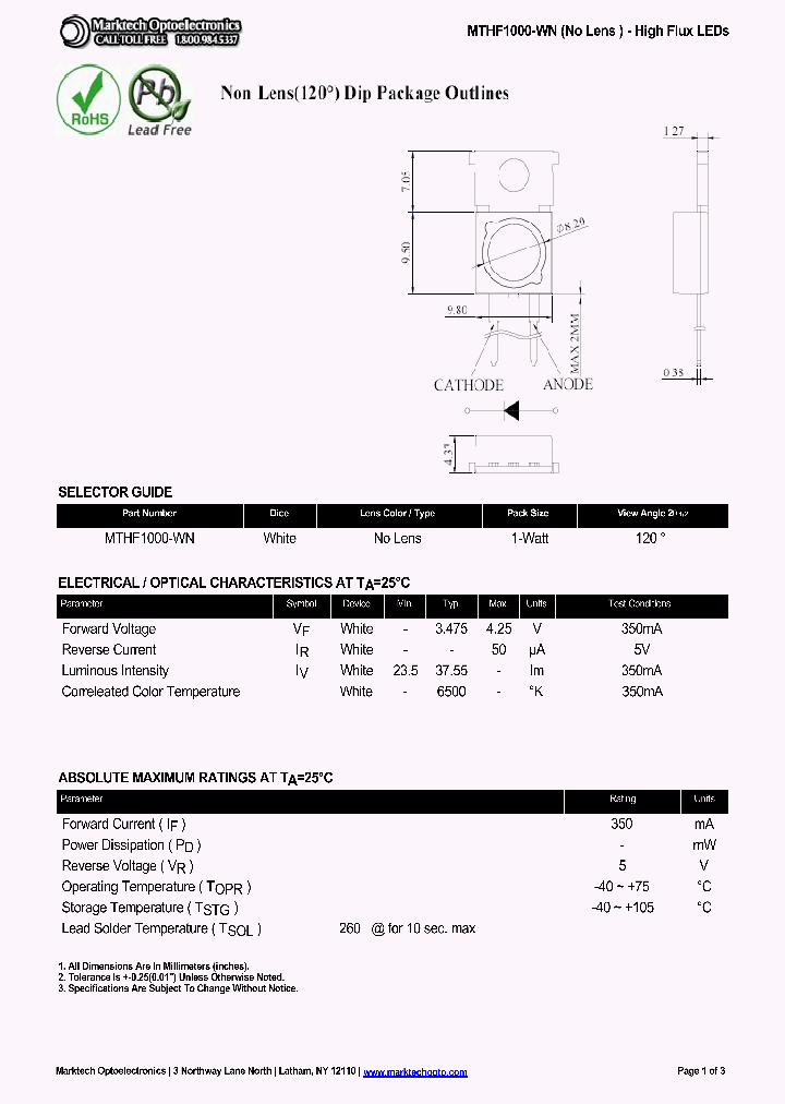 MTHF1000-WN_4791236.PDF Datasheet