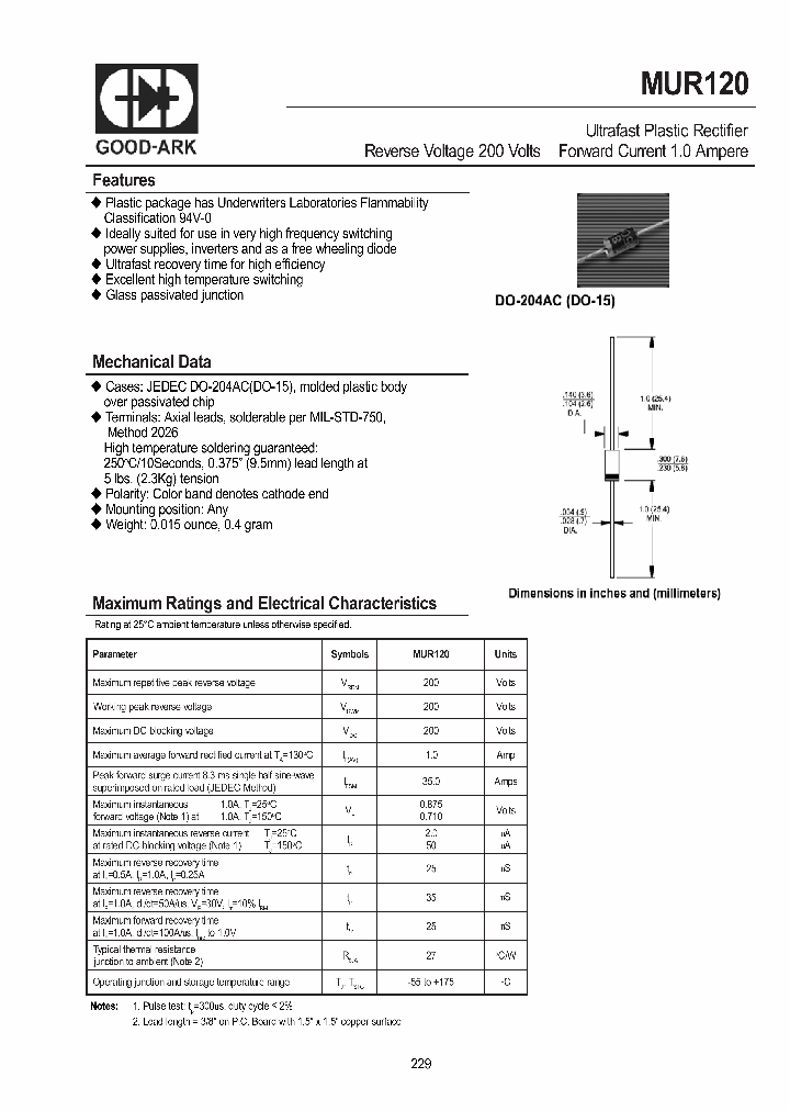 MUR120_4200202.PDF Datasheet