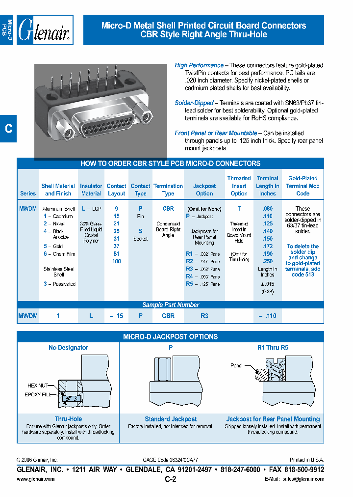 MWDM2L-15SCBRP_4539450.PDF Datasheet