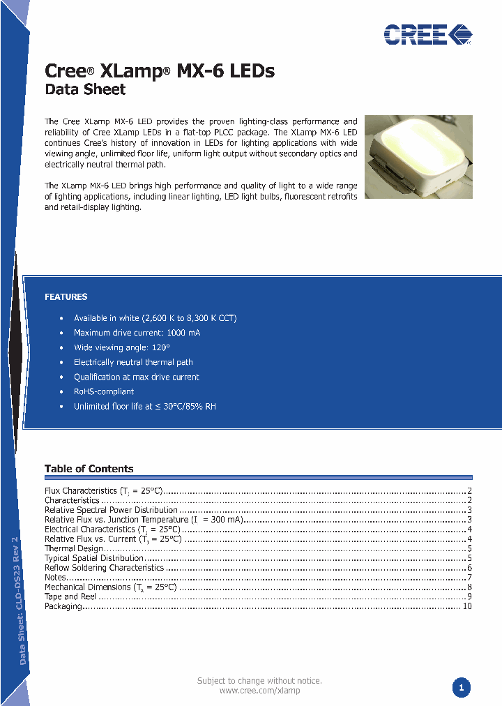 MX6AWT-A1-0000-0009E7_4561146.PDF Datasheet