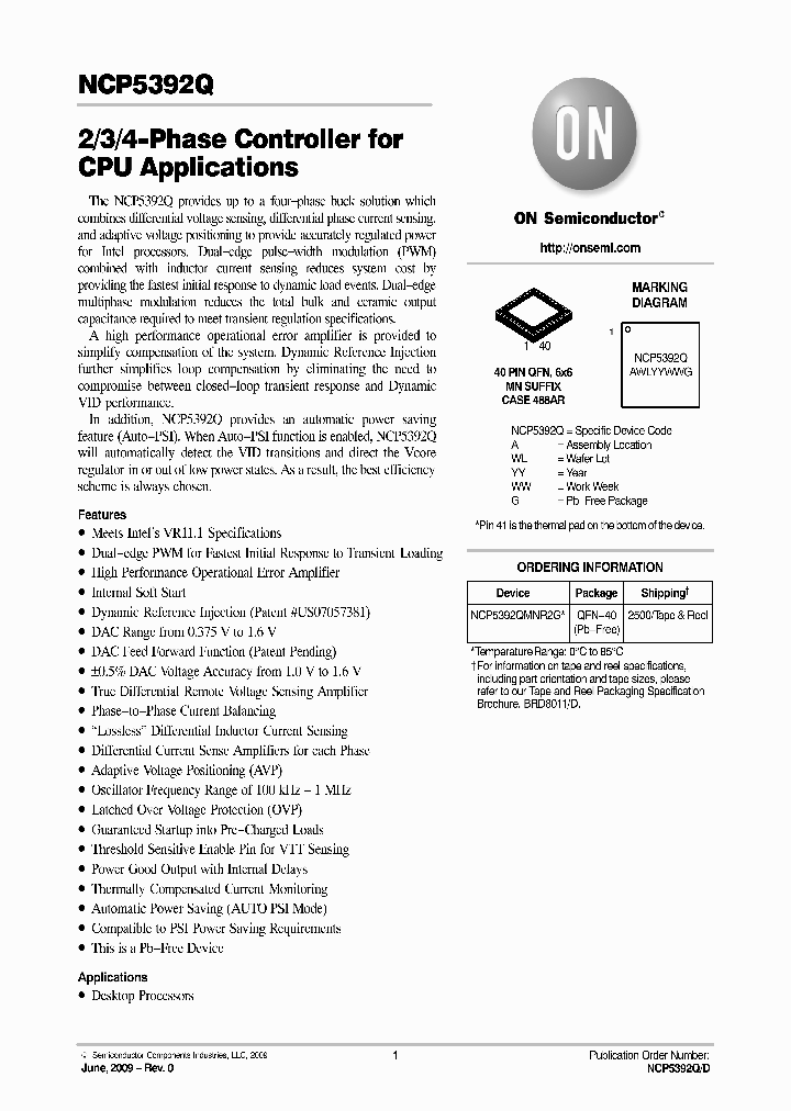 NCP5392Q_4558435.PDF Datasheet