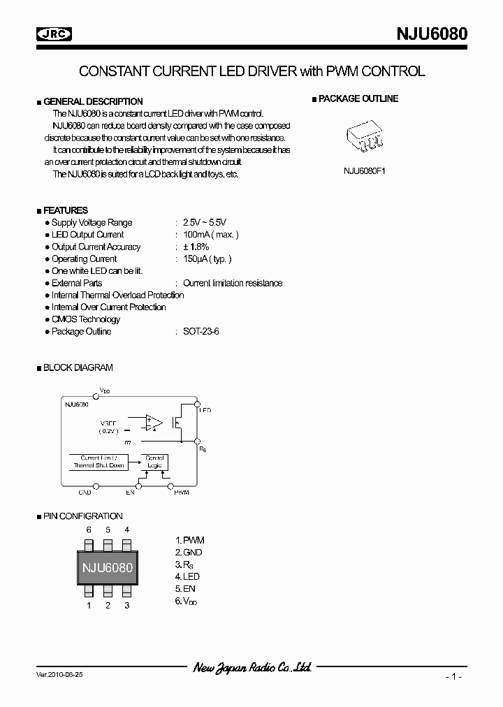 NJU6080_4607792.PDF Datasheet