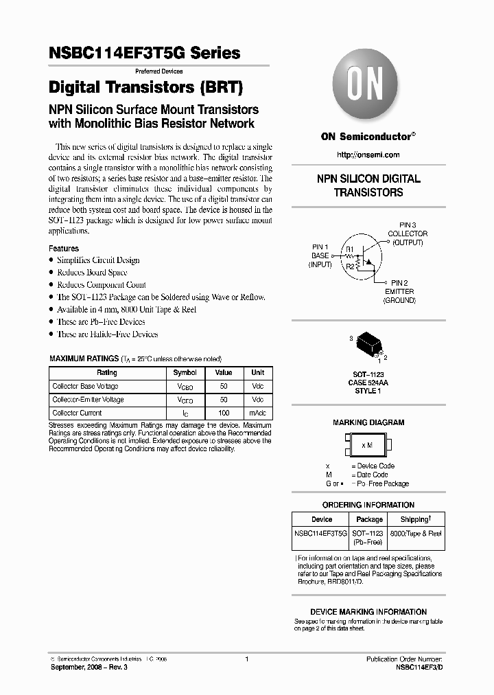 NSBC114EF3T5G_4781206.PDF Datasheet