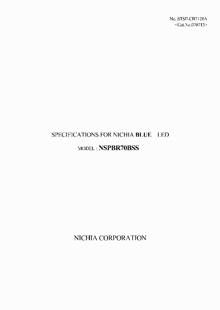 NSPBR70BSS_4245710.PDF Datasheet