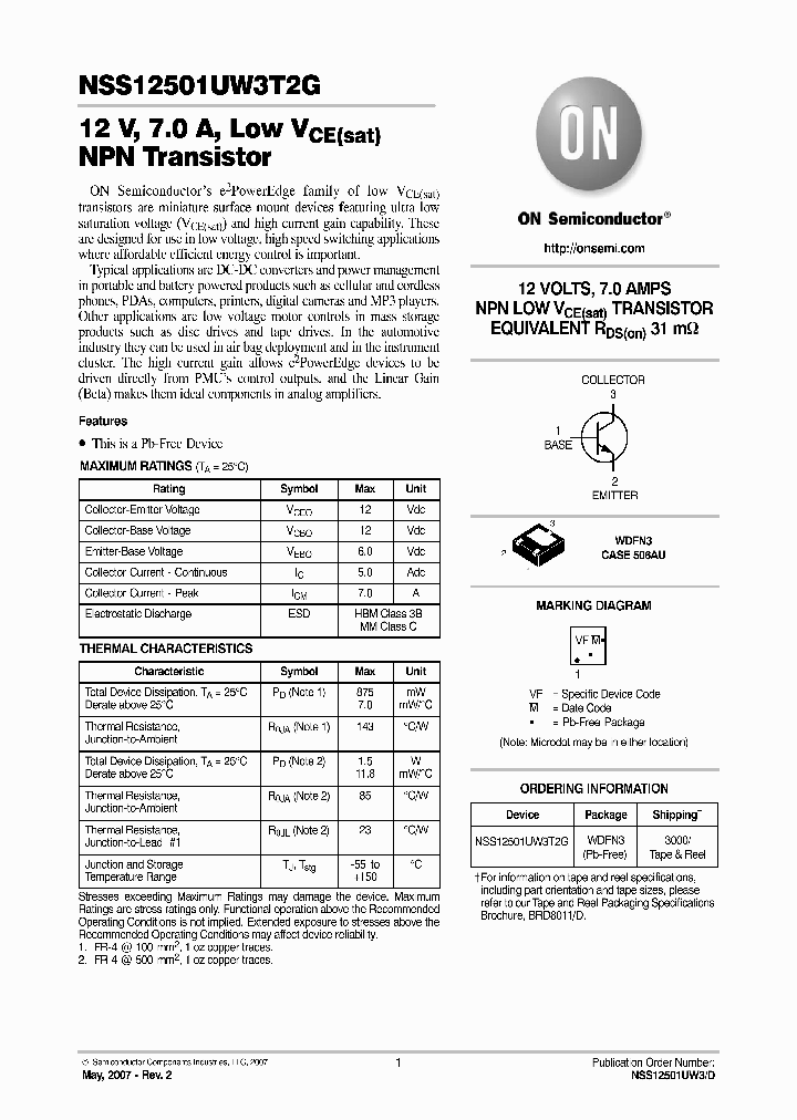 NSS12501UW3T2G_4892555.PDF Datasheet