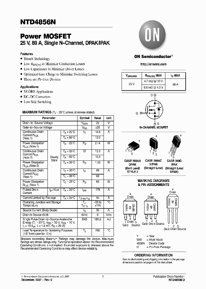 NTD4856N-1G_4543272.PDF Datasheet