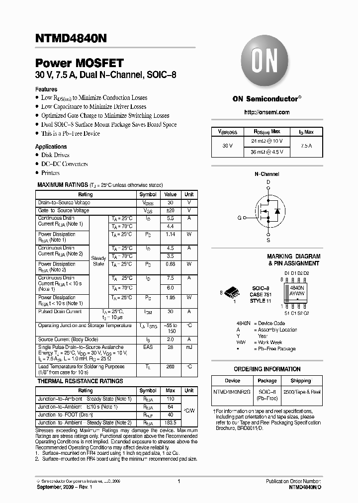 NTMD4840NR2G_4772410.PDF Datasheet