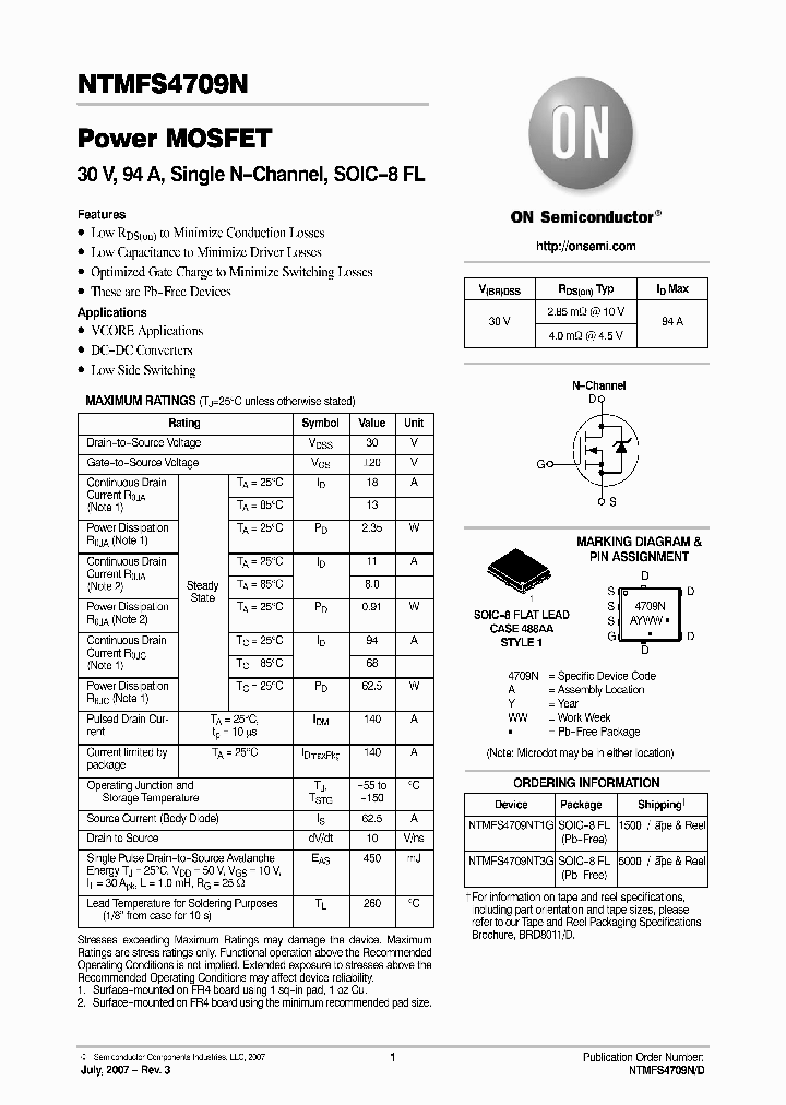 NTMFS4709N_4782661.PDF Datasheet