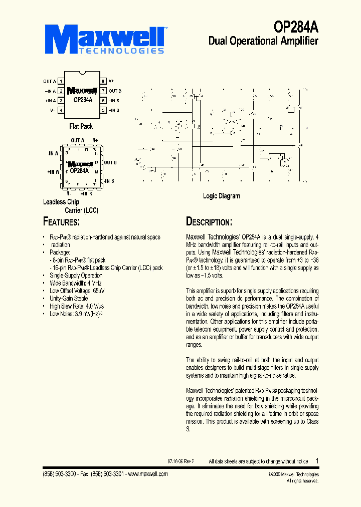 OP284ARPLB_4606629.PDF Datasheet