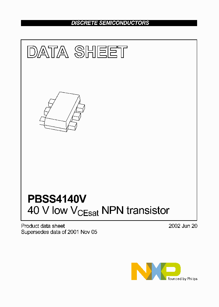 PBSS4140V_4811971.PDF Datasheet
