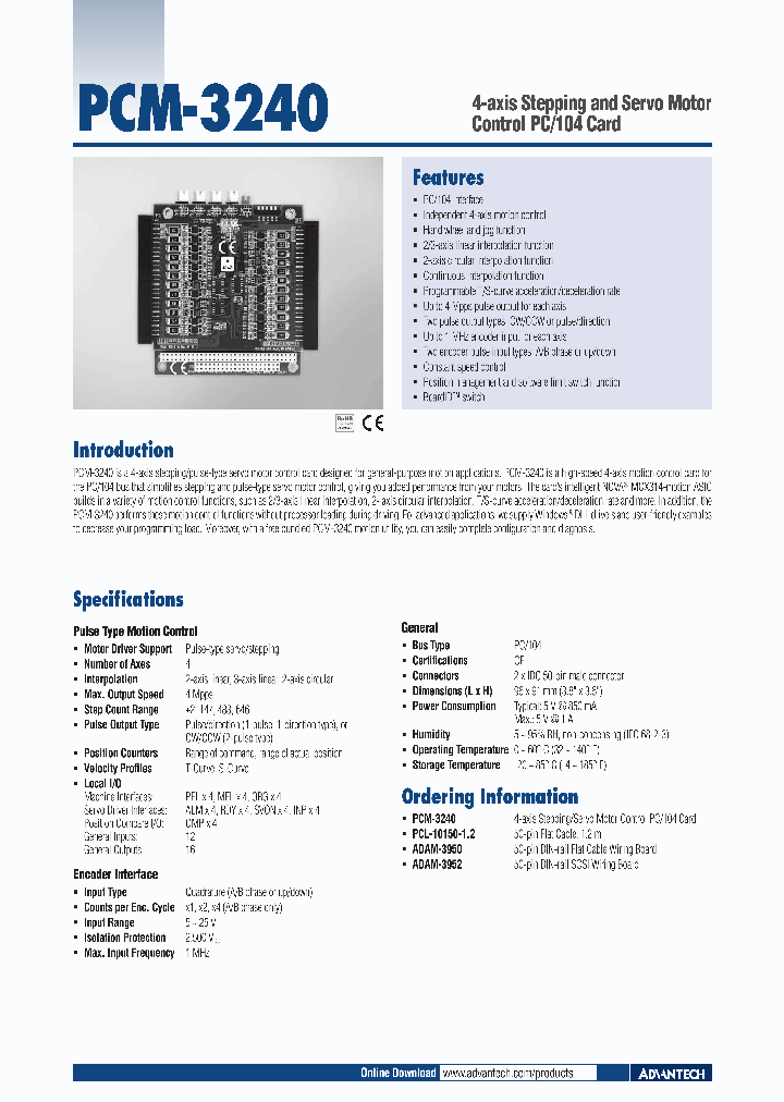 PCM-3240_4808408.PDF Datasheet