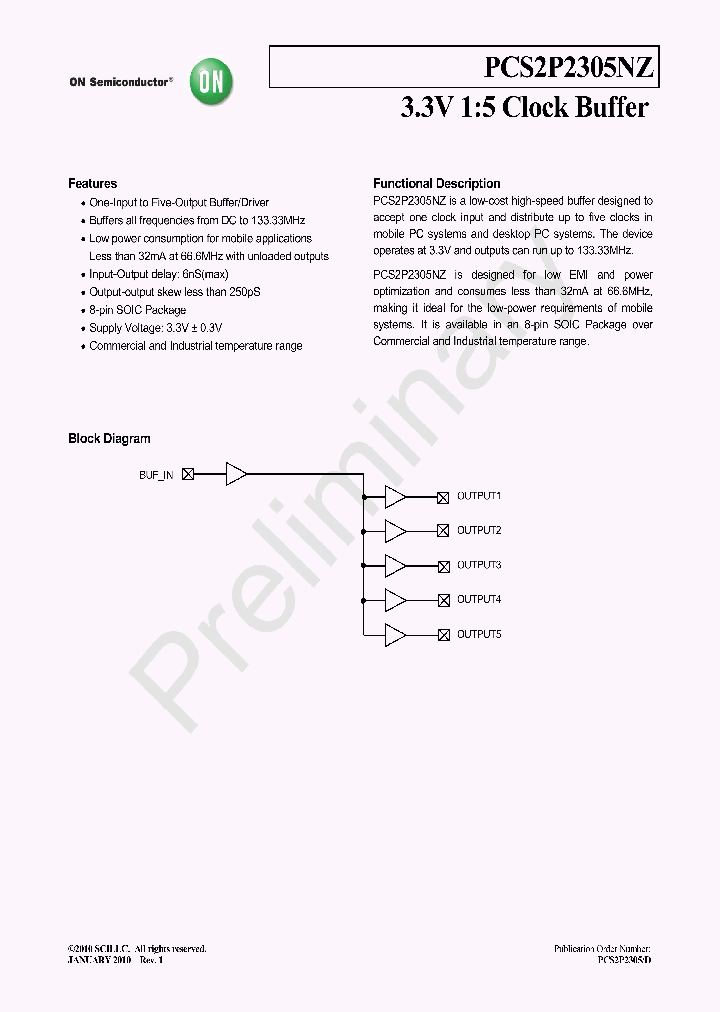 PCS2I2305NZF-08-SR_4771600.PDF Datasheet