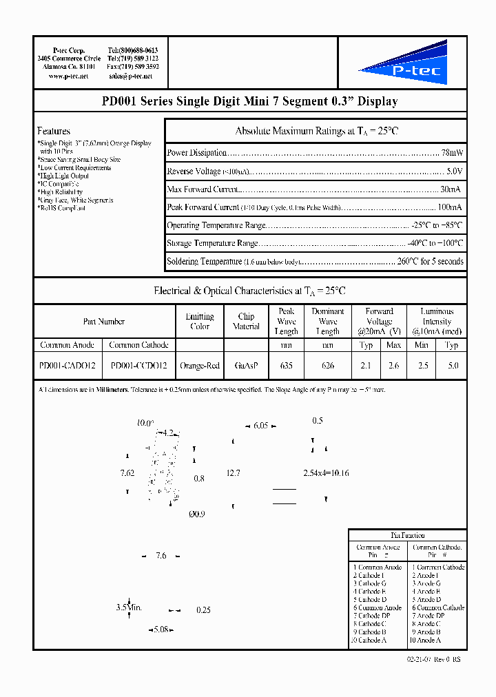 PD001-CADO12_4460238.PDF Datasheet
