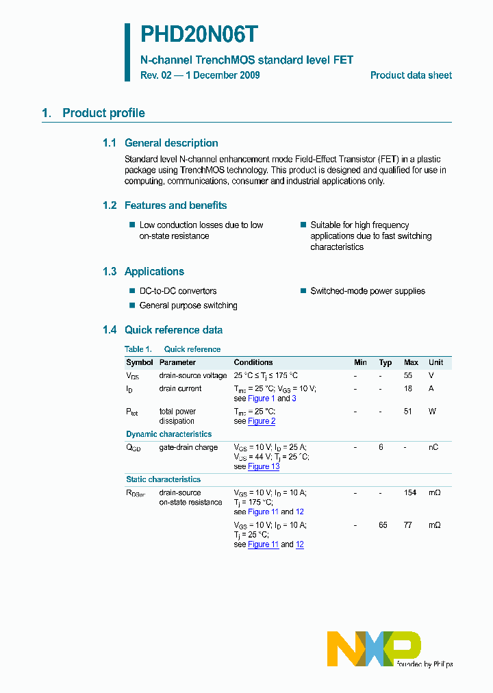 PHD20N06T_4595059.PDF Datasheet