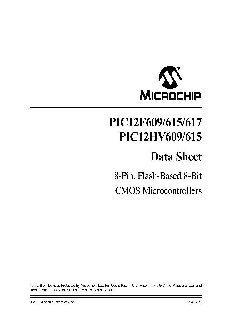 PIC12HV615T-IMD_4555327.PDF Datasheet
