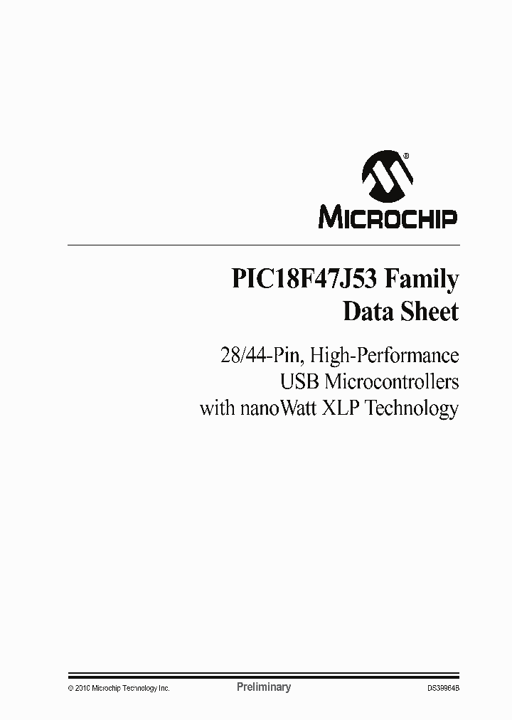 PIC18F46J53_4793622.PDF Datasheet