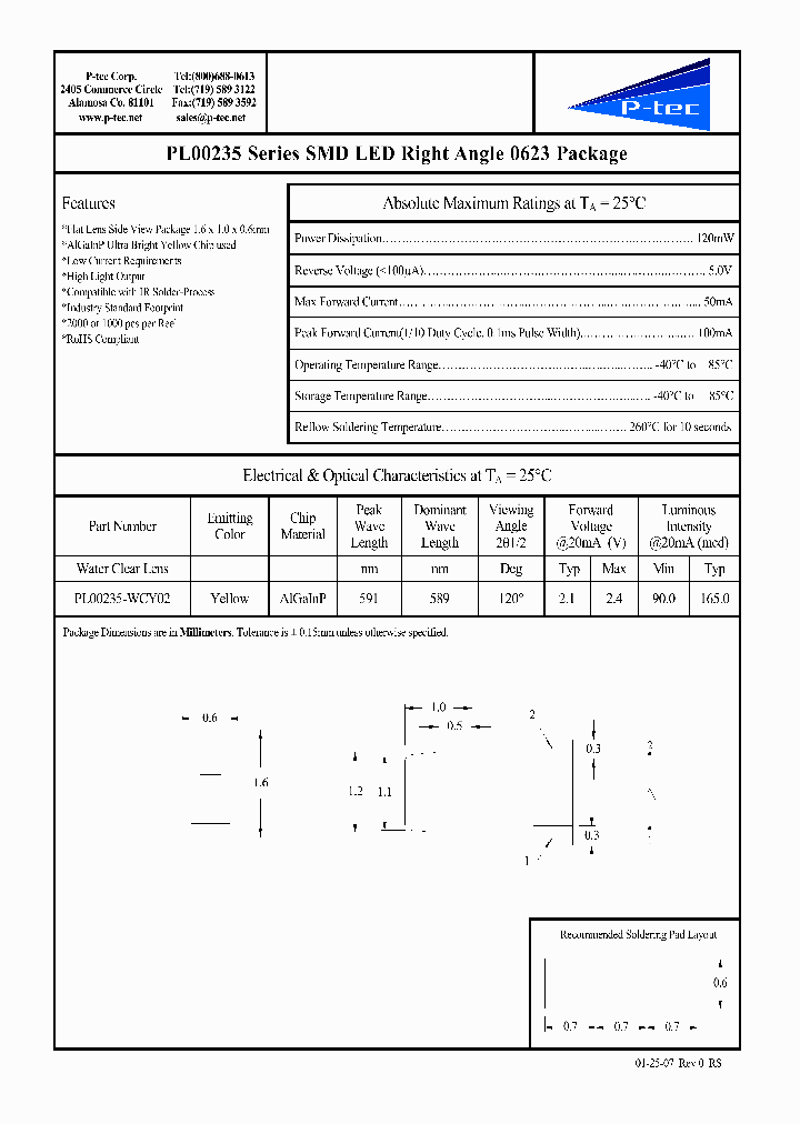 PL00235-WCY02_4842349.PDF Datasheet