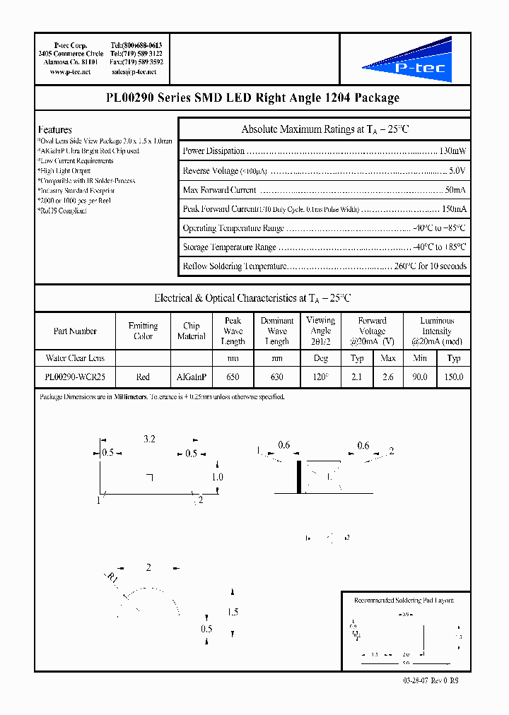 PL00290-WCR25_4524723.PDF Datasheet