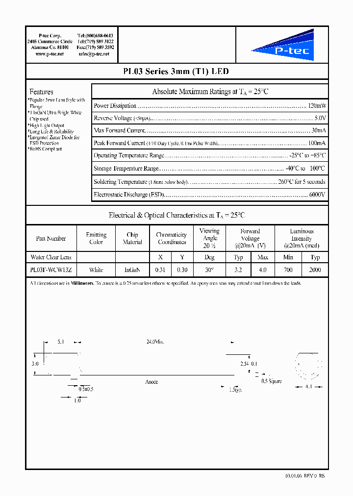 PL03F-WCW13Z_4583401.PDF Datasheet