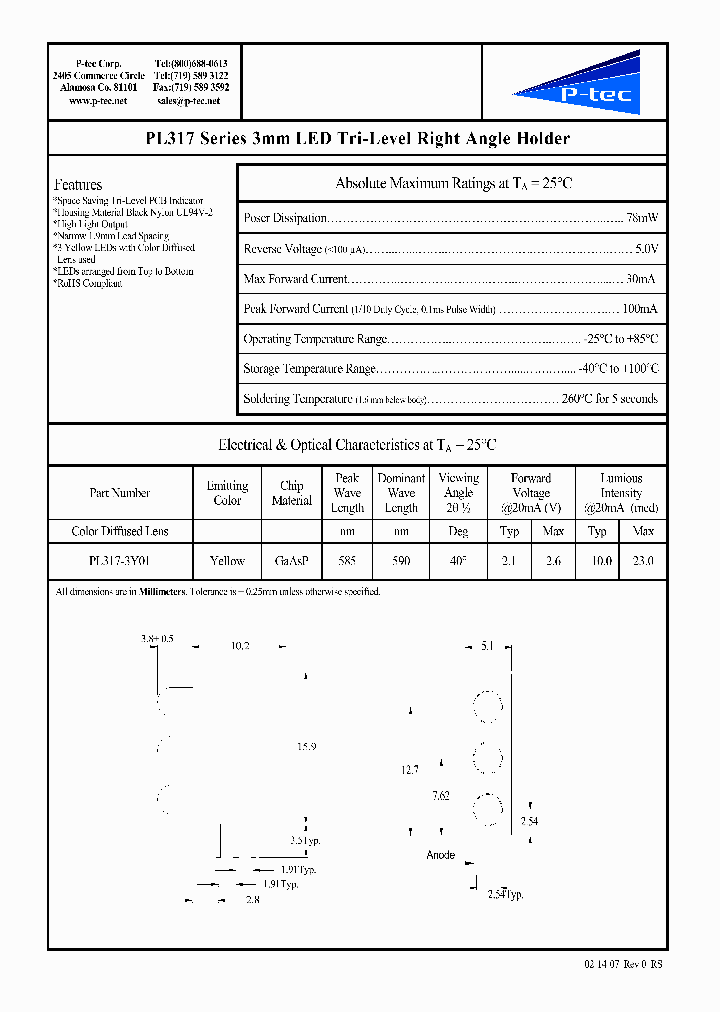 PL317-3Y01_4551296.PDF Datasheet