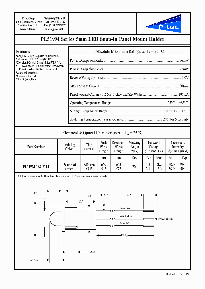 PL519M-1RG2115_4578781.PDF Datasheet