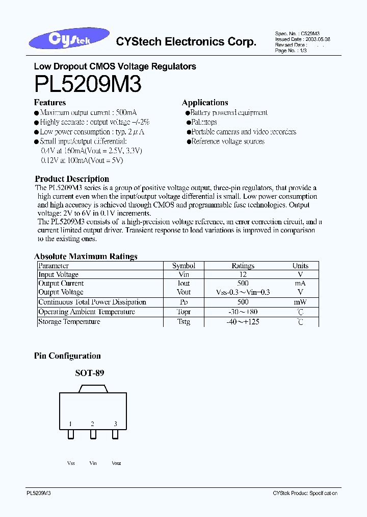 PL5209-33M3_4624667.PDF Datasheet