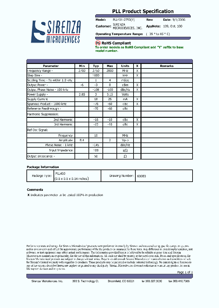 PLL401-2750_4875900.PDF Datasheet