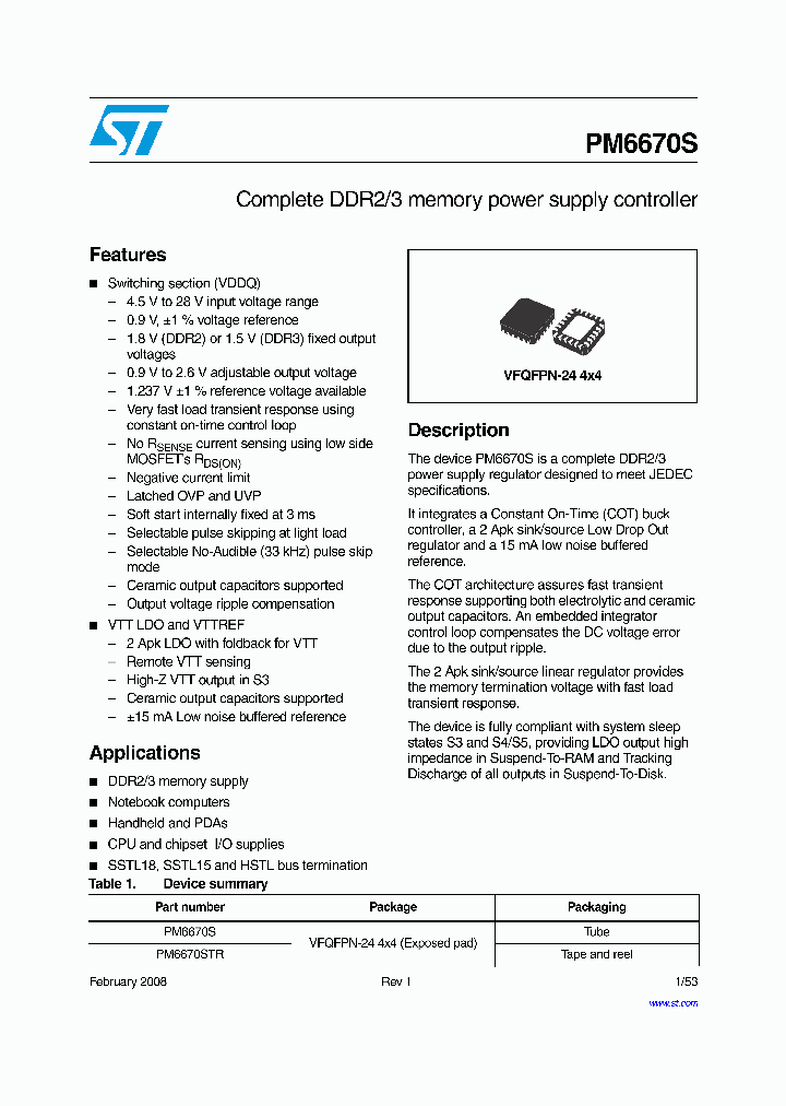 PM6670S_4327064.PDF Datasheet