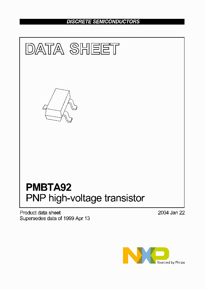 PMBTA92_4620581.PDF Datasheet
