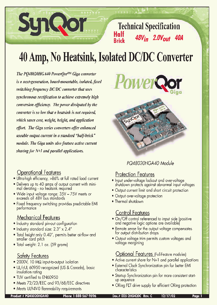 PQ48020HGA40NKF_4870680.PDF Datasheet