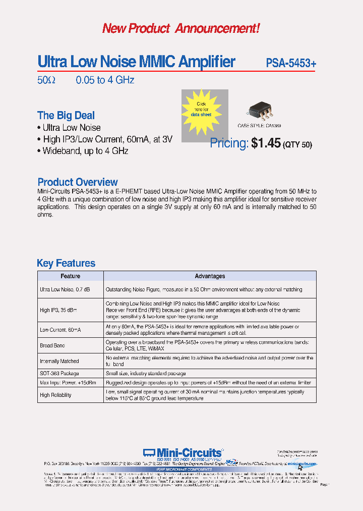 PSA-5453_4667814.PDF Datasheet