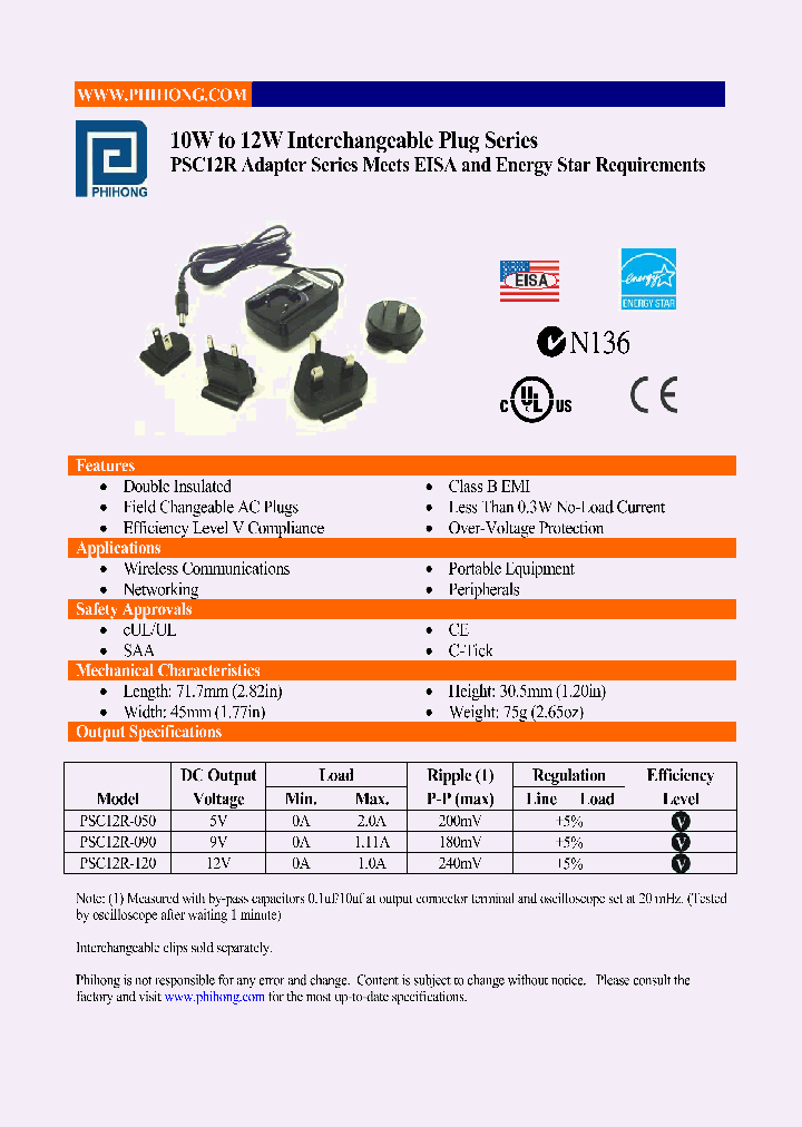 PSC12R-050_4680229.PDF Datasheet