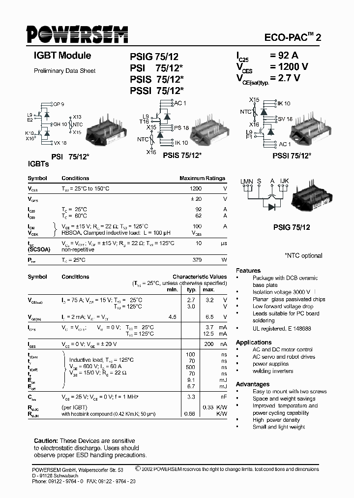 PSIS7512_4527736.PDF Datasheet