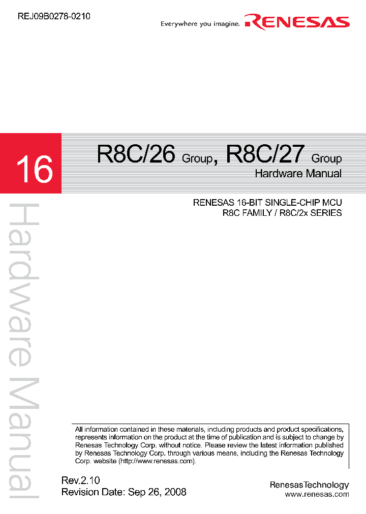 R5F21266JFP_4247336.PDF Datasheet