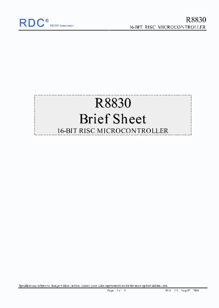 R8830_4387489.PDF Datasheet
