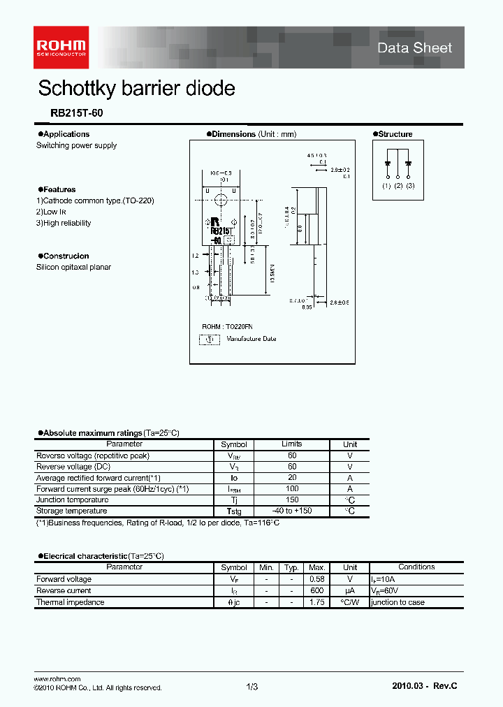 RB215T-6010_4867217.PDF Datasheet