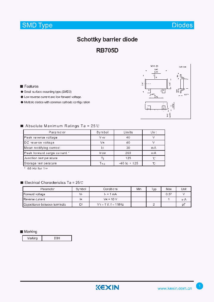 RB705D_4332010.PDF Datasheet