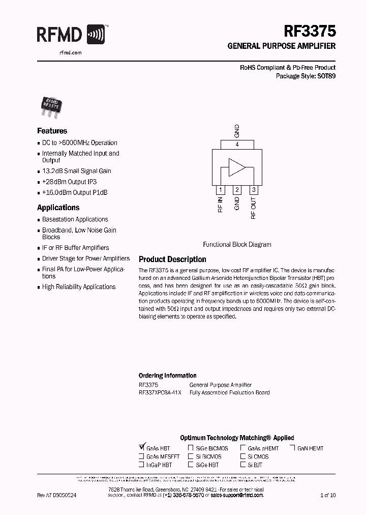 RF33751_4528275.PDF Datasheet