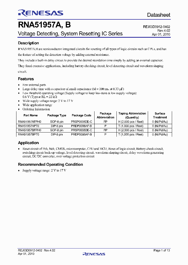 RNA51957BPT0_4560644.PDF Datasheet