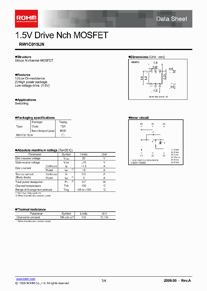 RW1C015UN_4610473.PDF Datasheet