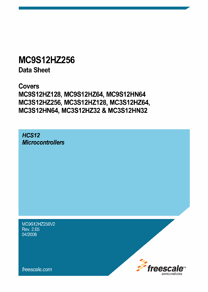 S9S12HZ256J3CAA_4582714.PDF Datasheet