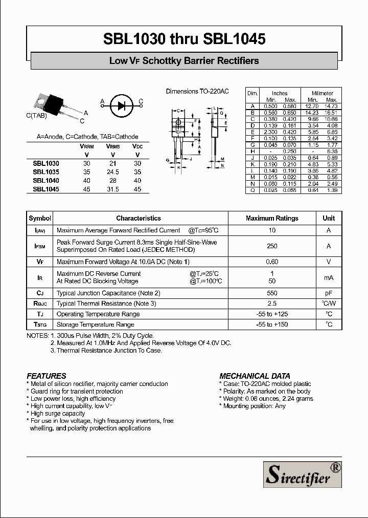 SBL1030_4192709.PDF Datasheet