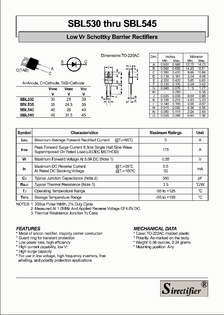 SBL530_4176104.PDF Datasheet