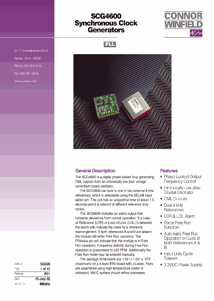 SCG4600_4354128.PDF Datasheet