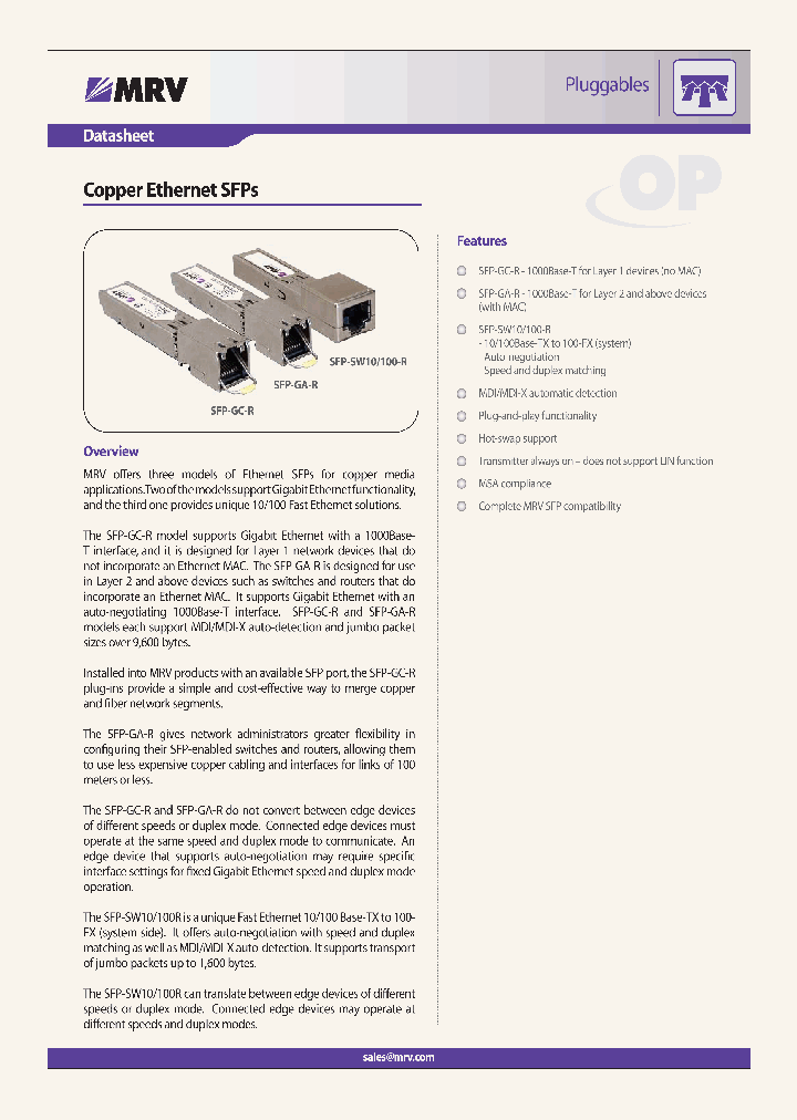 SFP-SW10-100-R_4400928.PDF Datasheet