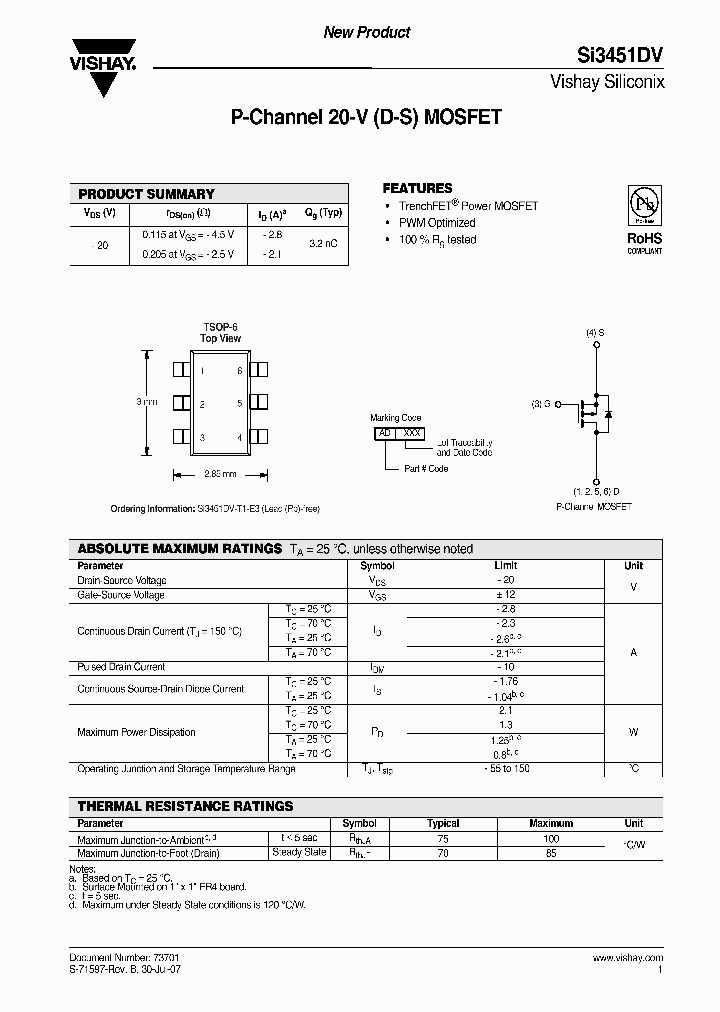 SI3451DV_4553194.PDF Datasheet