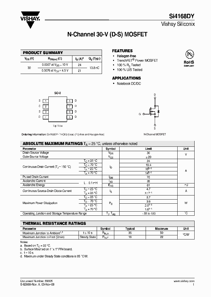 SI4168DY_4575808.PDF Datasheet