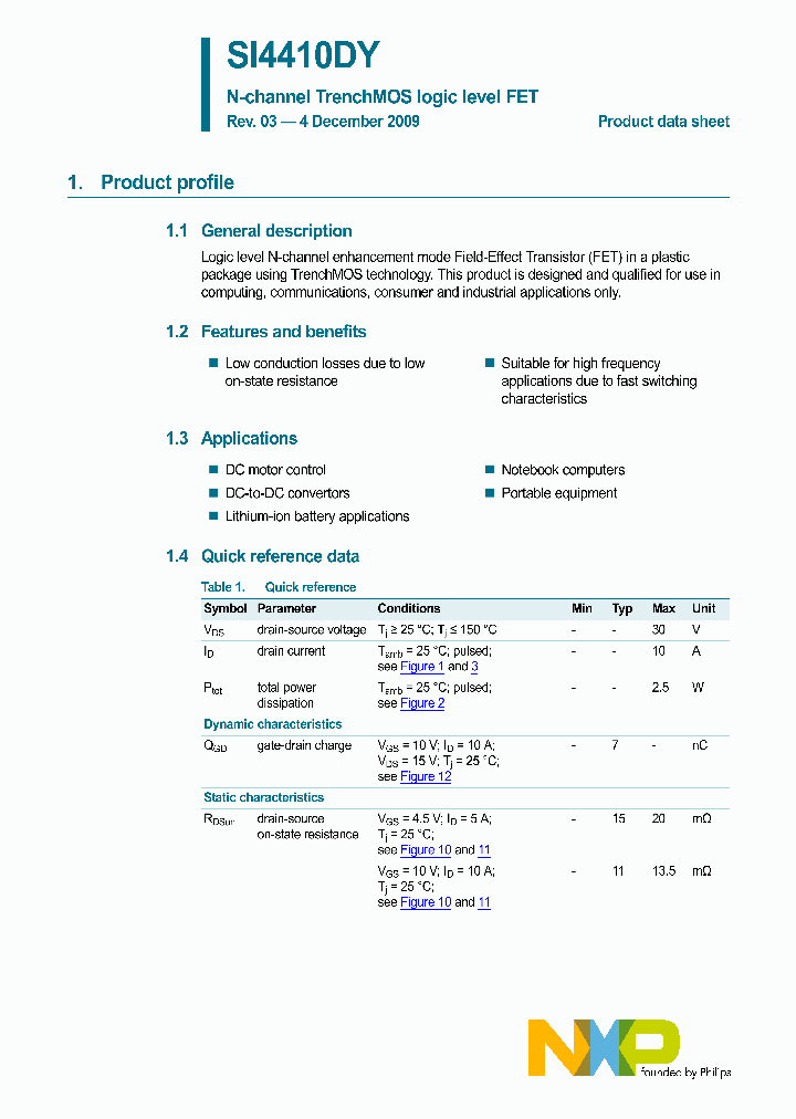 SI4410DY_4860876.PDF Datasheet