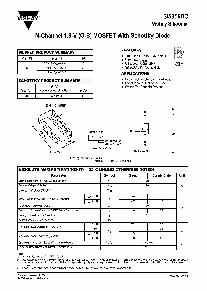 SI5856DC-T1_4250926.PDF Datasheet