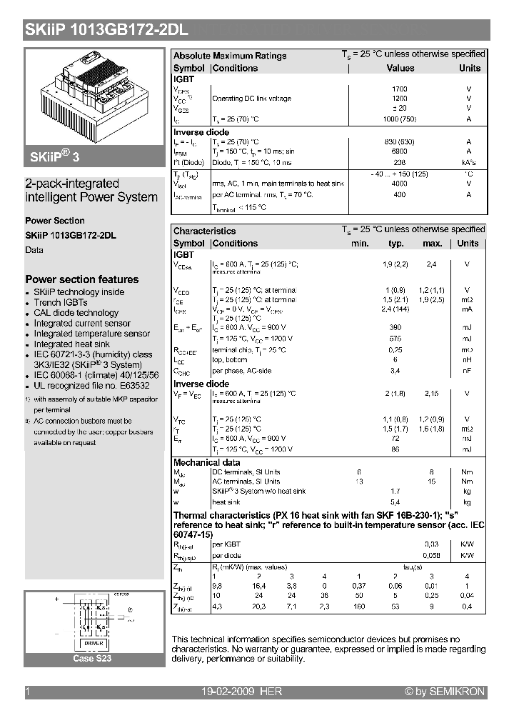 SKIIP1013GB172-2DL09_4555256.PDF Datasheet